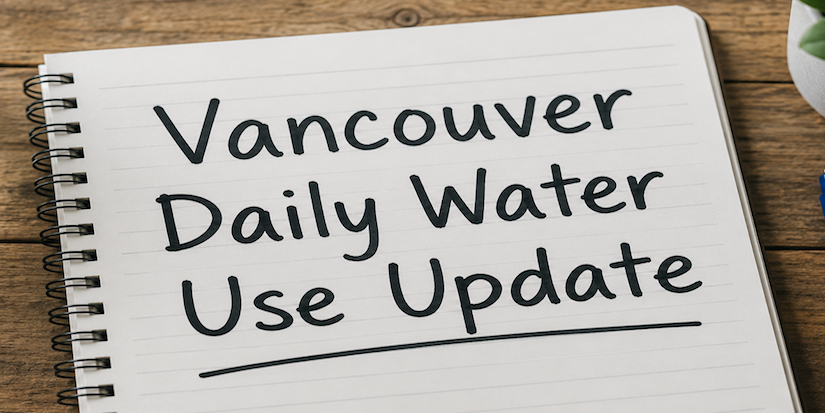Metro Vancouver Daily Water Use Update